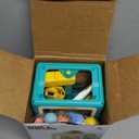 Claw Machine for Kids, Mini Vending With Game Coins & Music, Prize Dispenser Toys for Girls and Boys, Electronic Claw Game for Party Birthdays, Includes 30 Mini Toys (Doggy Green)