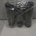 VITVITI Shampoo and Conditioner Dispenser for Shower Wall, Shower Soap Dispenser 3 Chamber No Drill Wall Mounted, 10.2 OZ Plastic Refillable Shower/Body Wash Bottles for Bathroom (Black)