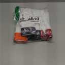 wirarpa Women's Cotton Boxer Briefs Underwear Boy Shorts 3" Inseam 4 Pack (Large, White)