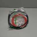 4 Gauge Battery Cable 5ft Black & Red with 5/16" Lugs, 4 AWG Battery Cable, Power Inverter Wire Set for Automotive Solar Marine Boat RV Car