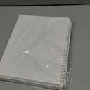 Yeaqee 1 Set 1-100 Numbered Tab Dividers Un-Punched Letter Size 8.5 x 11 Inch Paper Page White Binder Index Dividers for Office Documents Files