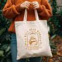 Bookish Gifts for Book Lovers Moms Mother's Day Birthday Gift for Women Her Mama Mommy Grocery Shopping Travel Gym Weekender Vacation Womens Work Tote Bag Gifts for Woman