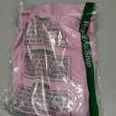 Boys Button Down Shirt Long Sleeve Dress Shirts for Toddler Kids Boy with Bow Bowtie,Size 2-14 Years (5T, Light Pink)