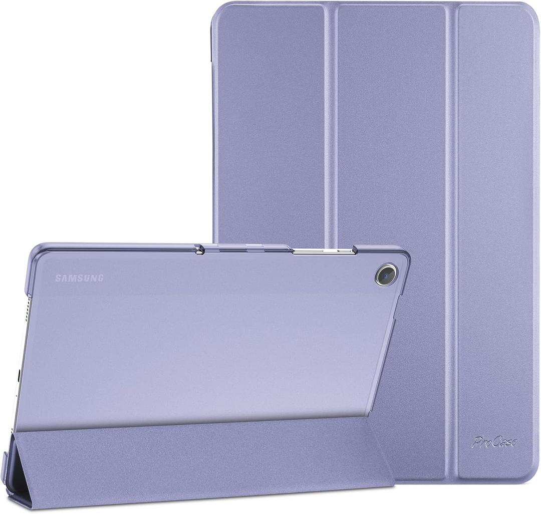 ProCase Smart Case for Galaxy Tab A9 Plus/A9+ 5g 11 Inch 2023 SM-X210 SM-X215 SM-X216 SM-X218, Slim Stand Hard Back Shell Protective Cover Folio Case for Galaxy Tab A9 Plus 2023 -Lightpurple