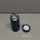 Small Water Bottle 10oz, Small Insulated Water Bottle for Hot&Cold Drinks, Water Bottle Purse with Carry Handle - 100% Leakproof Perfect for School, Travel...(Dark Blue)