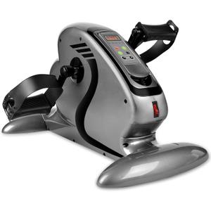 Ps Mini Exercise Bike Electric Pedal Exerciser with Remote Control Indoor Under Desk Bike for Hands, Arms, Knees, Legs Physical Recovery Exercise Equipment Hawker Exerciser for Seniors