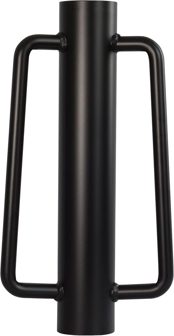 LADECH Fence Post Driver, Heavy Duty Hand Post Pounder with Handle - Use for Metal U Posts, T Posts, Garden Fence (12 Lbs)