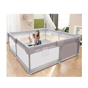 Baby Playpen Play Pens for Babies and Toddlers Baby Fence Baby Play Yards for Indoor & Outdoor with Breathable Mesh Anti-Fall Playpen