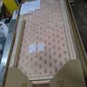 Flash Furniture Adjustable Classroom Activity Table with 6 Stackable Chairs, Rectangular Plastic Activity Table for Kids, 24" W x 48" L, Natural