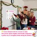 3 x DOMELIFE Easter Word Search Poster, Large 35.4  23.6 Holiday Word Search Wall Poster for Family Parties, Classroom & Office (30 Holiday-Themed Words)