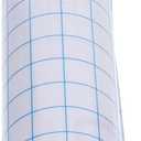 Home Transfer Tapes Adhesive Grid Vinyl Transfer Sticker for Signs Windows Walls (Blue)
