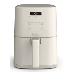 bella Fits-anywhere™ Slim 4qt Air Fryer, Non-Toxic Coating, Oatmilk