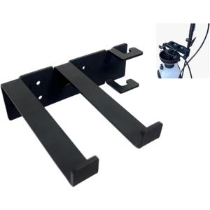 Garden Pump Sprayer Holder,Fits Up to 2.5 Gallon BottlesLawn & Outdoor Organizer (1 PCS Black)