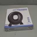 Antier Amplified Indoor Outdoor Digital Tv Antenna – Powerful Best Amplifier Signal Booster up to 275+ Miles Range Support 8K 4K Full HD Smart and Older Tvs with 16ft Coaxial Cable