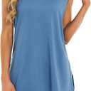 VUTRU Women's Short Set 2 Piece Summer Outfits Matching V Neck Tank Top and Shorts with Pockets Lounge Beach Vacation, M