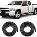 Front Door Weather Stripping for 2007-2014 Chevy Silverado 1500 2500HD 3500HD, GMC Sierra 1500 2500HD 3500HD, Driver & Passenger Side Replacement, 2 Pack