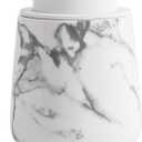 soap Dispenser Ceramic foaming soap Dispenser with Easy-to-Press Pump for Bathroom 12 oz refillable Liquid Hand soap Dispenser for Hand sanitizers, lotions