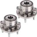 2pcs 512460 Front/Rear Wheel Hub and Bearing Assembly Compatible with 2011-2018 Ford Explorer, 2013-2019 Ford Police Interceptor Utility 5 Lugs Non-ABS