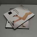 2 x WAKUNA 20D Black Sheer Tights for women-2 Pairs sheertex Pantyhose with Reinforced Toes (Black, M)