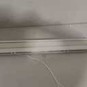 LazBlinds No Drill Cordless Cellular Shades for Doors, 25" W x 70" H, Grey