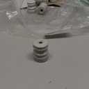 Zareba WP22 Multi-Groove Wood Post Ceramic Insulator White (1 Pack)