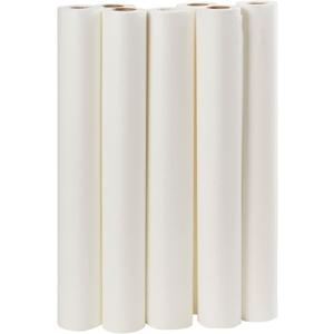 McKesson Medical Exam Table Paper [12 Rolls]  Bed Table Sheet Cover Ideal for Diaper Changing, Waxing, Nursing, Chiropractor, Patternmaking, Tracing - Smooth Paper Roll - White, 21 in x 225 ft ("21"x225' FT", White, Smooth)