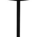 Pub Bar Table, 40-Inch Height Modern Cocktail Table with Metal Base & MDF Round Top, 24-Inch Top, Bistro High Table for Living Room Dining Room Restaurant Bar (2 PCS)