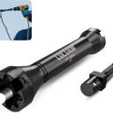 NRHD Lineman Socket, 5-in-1 Impact Socket Set, 3 Size Square Drive Socket: 3/4", 1", and 1-1/8" Sockets and Small and Large Alignment Slots