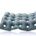 Premium Air Inflatable Seat Cushion - Comfortable Chair Cushion for Wheel Chair - Ideal for Prolonged Sitting - Ideal Seat Cushion for Daily Use (Gray)