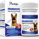 Probiotics Supplement for Dogs  Digestive Enzymes with Prebiotics for Gut Health, Diarrhea & Bowel Support, Immune Booster, Itch & Allergy Relief