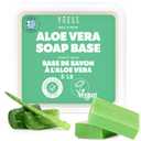 5Lb Aloe Soap Base - Melt and Pour Soap Making Supplies - SLS/SLES Free, No Palm Oil, Natural with Organic Aloe Vera - Rich in Antioxidants, Hydrating, Perfect for Handmade Projects (80 Ounce (Pack of 1))
