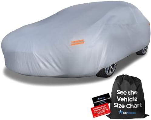 EzyShade 10-Layer Waterproof Sports Car Cover. See Vehicle Size-Chart for Accurate Fit. All Weather Full Outdoor Covers. Corvette Mustang Trans Am Classic Cars Sun Snow Rain. Size C4 (See SizeChart)