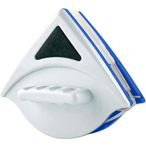 Magnetic Window Cleaner Double Side Glass Wiper Adjustable Magnetic Glider Washing Brush Tools Glass Washing Cleaning Tool Brush 3-8mm Thickness Suit Glazed Windows with 3-8mm Thickness