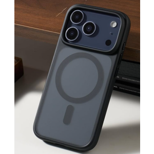 TORRAS Shockproof for iPhone 17 Pro Max Case with Camera Control Button, [12FT Military Grade Drop Protection] Enhanced Grip & Soft Touch Translucent Slim 17 Pro Max Case [3 colors Buttons], Black