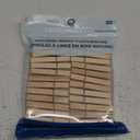 Economy Kitchen Accessory Wooden Clothespins 50 Count