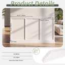 Board and Batten Wall Panel Kit Wainscoting Panels White, 10-Piece Set Paintable Wall Panels for Interior Wall Decor Cover 39 x 79 Inch, Wall Panel Kit for Bedroom Living Roomo ffice Home Decor