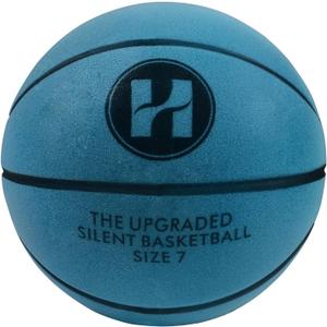 Official Silent Basketball Size 7 (29.5"),Dribble Dream Upgraded Indoor Basketball & High Bounced Airless Ball Soundless for Quiet Dribbling and Indoor Training (Blue)