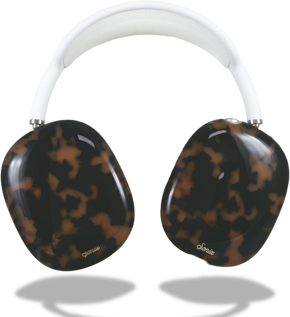 Sonix Protective Case Cover for AirPods Max Headphones | Brown Tort