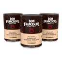 Don Francisco's Hawaiian Hazelnut Ground Flavored Coffee: Rich, Aromatic 100% Arabica Beans - (3 x 12 oz Recyclable Cans)