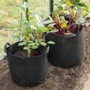 OwnGrown Plant Growing Bags : 5x8 Gallon Plant Grow Bags for Balcony or Garden Plants  Potato Grow Bags  Water-Permeable Garden Planters  Vegetable Planters for Outdoor Plants Outdoor Planter