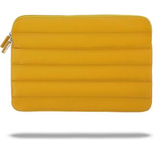 ANECDOTE Laptop Case 15-16 Inch  A Perfect Laptop Sleeve - Compatible with MacBook Air/Pro 15 inch M3 M2 M1 Chip Pro Max 2023-2021  Fits Well, Made of 100% Nylon with Aesthetic Design (Marigold)