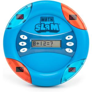 Educational Insights Math Slam - Interactive Math Games, Basic Algebra Game for Learning Addition and Subtraction, Handheld Kids' Electronics, Self Teaching STEM Learning Tools for Kids Ages 5+