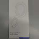 SYNCWIRE for MagSafe Phone Grip, 360 Rotation Magnetic Cell Phone Grip Magnetic Ring Holder Kickstand Mag Safe Ring Stand Compatible with iPhone 17 16 15 14 13 12 Pro Max MagSafe Accessories Android (Black)