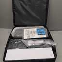 iLive Cinema Pop-Up Film Kit, 720p Projector with 120 Inch Screen, Bluetooth 5.0 Speaker, HDMI/USB/3.5mm, Black, Portable Theater, 21.5 x 17 x 19 cm