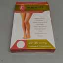 Runee Wide Leg Thigh Compression Stocking - 20-30mmHg Compression For People With Wide Calfs And Thigh (Black)