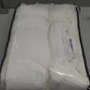 102 Inch Long Pinch Pleat Linen Curtains for Living Room 2 Panels Set Natural Cream Boho Semi Sheer Light Filtering Neutral 102 Inch Pleated Curtain with Rings Hooks Floor Ceiling Bedroom Window