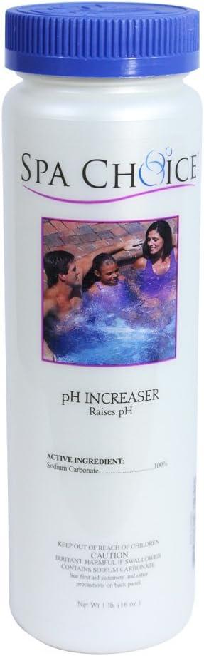 SpaChoice 1-Pound Premium pH Increaser for Hot Tub, 100% Sodium Carbonate, Made in USA