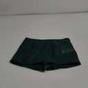 Women's Faux Leather Shorts High Waist Stretch Skinny Mini Shorts Sexy Hot Pants (Medium, Dark Green)