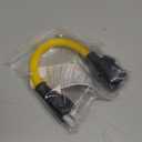 Tellegloww NEMA 6-20P to L6-30R Welder Adapter 20A 3 Prong Male Plug to 30A 3 Prong Locking Female Receptacle Dryer EV Charger Power Adapter STW 10 AWG, 1FT, ETL Listed