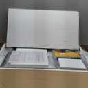 Printer Stand, 3 Tier Printer Table with Height Adjustable Storage Shelf, Rolling Printer Cart with Wheels for Home Office Organization, Black